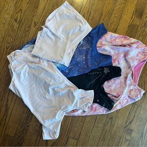 Colorful Gymnastics Leotard Set